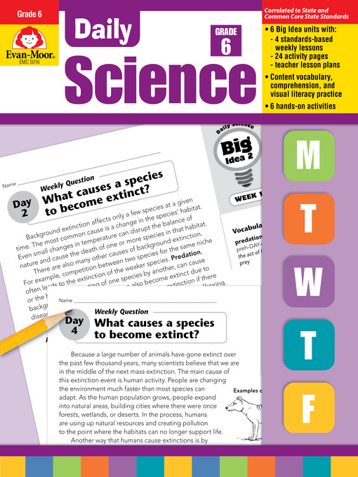 Title details for Daily Science, Grade 6+ by Evan-Moor Educational Publishers - Available